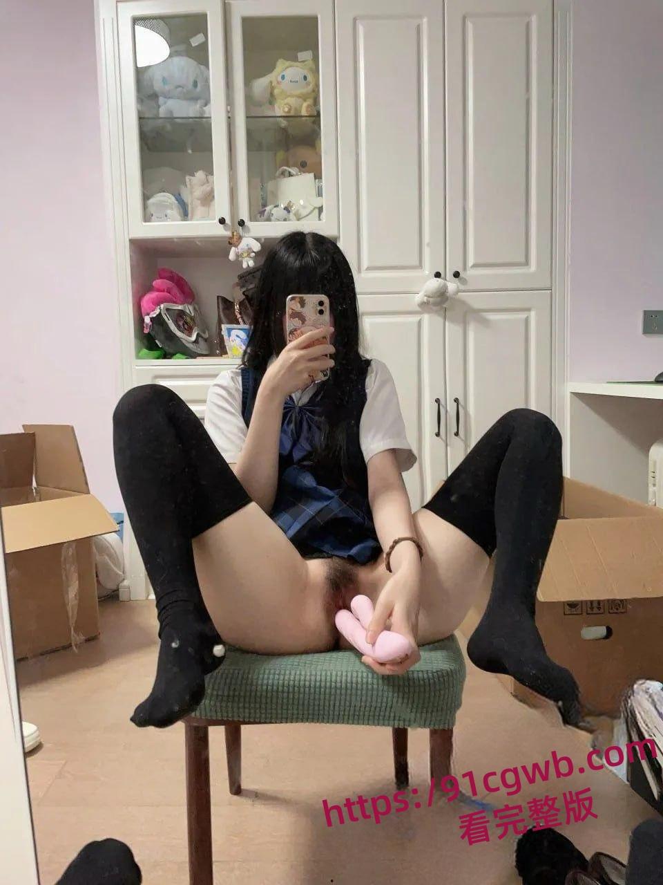 抖音悠哉大王付费门槛视频对镜自慰！电动伸缩阳具插逼-7