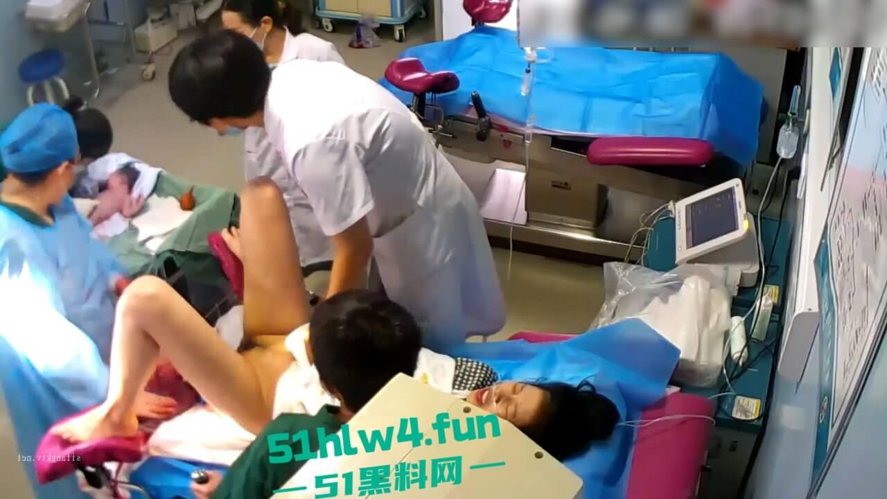 妇产医院生孩子现场，孕妇分娩手术室监控被黑客大神攻破，看完生孩子逼才是真的牛逼！-1